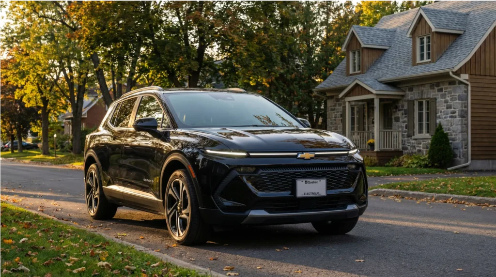 Chevrolet Equinox EV voiture électrique familiale au Québec